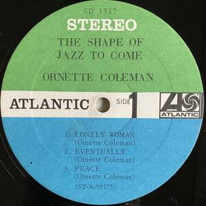 US盤 コーティングジャケット ORNETTE COLEMAN / The Shape Of Jazz To Comeの画像5