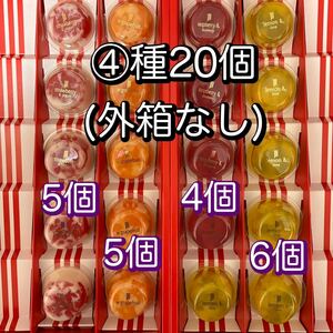 中島大祥堂　ピッコロドルチェ　フルーツゼリー　4種　計20個セット