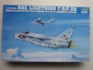 1/72 トランぺッター　BAC　ライトニング　F.6/F.2A
