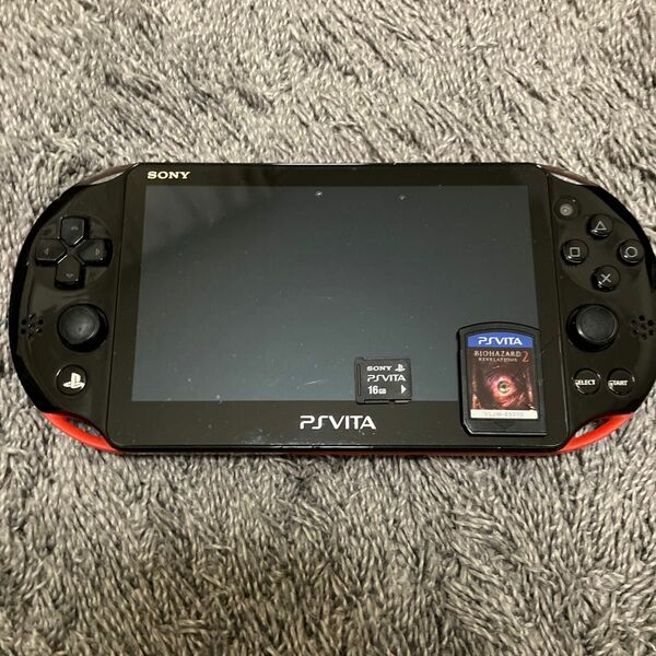 PSVITA ブラック　レッド　本体　2000 Wi-Fiモデル Vita