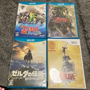 WiiU ゼルダの伝説 ブレス オブ ワイルド　トワイライトプリンセスhd 風のタクトhd