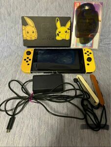 Switch 本体　ピカチュウ　イーブイ　ポケモン　モンスターボール