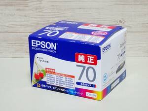 ☆EPSON 純正 インクカートリッジ IC6CL70 6色パック 推奨使用期限2024年4月 送料350円☆