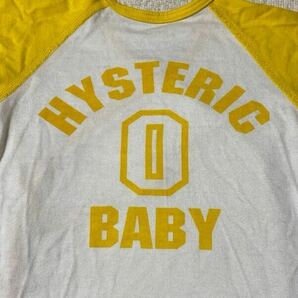 HYSTERIC baby 新生児 ベビー肌着 60cm ホワイト イエローの画像6