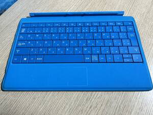 Surface3専用　キーボード　Type cover　タイプカバー　ブルー model 1644
