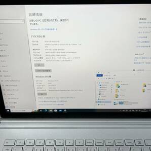 美品 Microsoft Surface Book 3 ペン付き 13.5 i5-1035G7 1.2GHz 8GB SSD 256GB proやgoの上位モデルの画像2