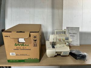 107 K【中古】ジューキ ふらっとろっく　ミシンBL71