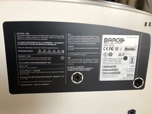 277 F【中古】BARCO プロジェクター　Optix M MKIV Pearl White