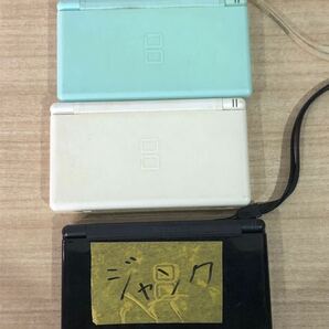 325 O【ジャンク】Nintendo TDK DSi DS Lite 5台 漢字力 大人のDSトレーニングセット TWK-001 USG-001の画像10