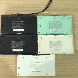 325 O【ジャンク】Nintendo TDK DSi DS Lite 5台 漢字力 大人のDSトレーニングセット TWK-001 USG-001の画像5