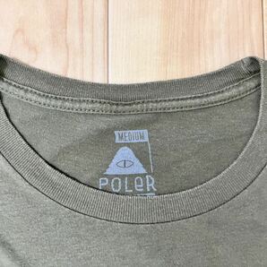 【Mサイズ】 POLeR Fruit Sticker ポーラー Tシャツ CAMP VIBESの画像3