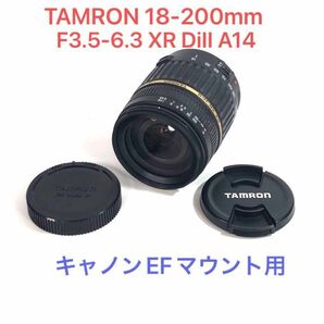 TAMRON 18-200mm F3.5-6.3 XR DiII MACRO (A14) EFマウント用