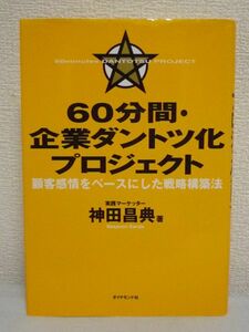 60分間・企業ダントツ化プロジェクト◆神田昌典◆戦略構築法♪