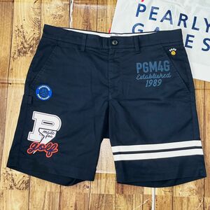 美品　パーリーゲイツ　パンツ　6 メンズ　ハーフパンツ　ショートパンツ　PEARLYGATES 正規品　本物　XL