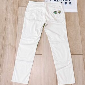 美品　パーリーゲイツ　パンツ　4 メンズ　PEARLYGATES 正規品　本物　Mサイズ　ホワイト　春夏　夏用