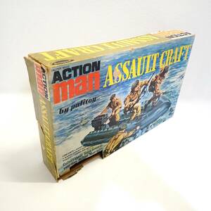 ACTION MAN アクション・マン ASSAULT CRAFT 突撃船 1/6 ミリタリー フィギュア palitoy ボート 戦闘 海上兵器 現状品 YE155