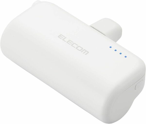 ELECOM エレコム Type-C 直挿しモバイルバッテリー 15W 5000mAh