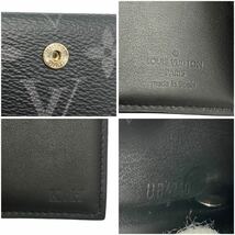 1円〜◎ ルイヴィトン LOUIS VUITTON M67630 モノグラムエクリプス ディスカバリー コンパクト ウォレット 三つ折り財布_画像7