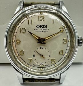 ORIS 手巻き 腕時計 オリス 稼動品 アンチショック ANTI-SHOCK