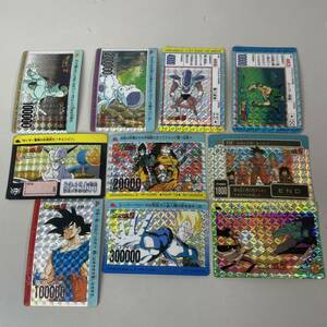 60 中古品　BANDAI ドラゴンボール　カードダス　10枚　キラ　まとめ　