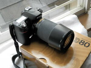 ニコン デジタルカメラD80 AFNikkor Lens3点 NikonSpeedlight 他