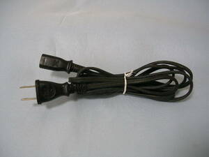  National made AC power cord ellipse type ( approximately 1.7m)