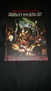 【中古品】 聖飢魔Ⅱ バンドスコア 「1999 BLOOD LIST」