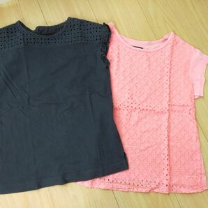 【再値下げ!!】Gapピンク Tシャツ＆GU紺 Tシャツ　2枚セット