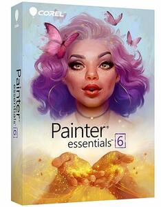 送料無料☆新品即決！Corel Painter Essentials 6 パッケージ版 日本語 Windows/Mac ダウンロード版へ変更の可能性あり