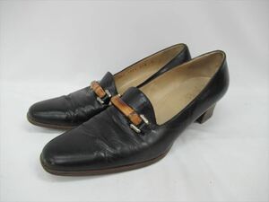1 ★ Используемые товары [gucci] Gucci Ladies Shoes roafer guel bamboo 101 1386 размер 38 1/2 бренда
