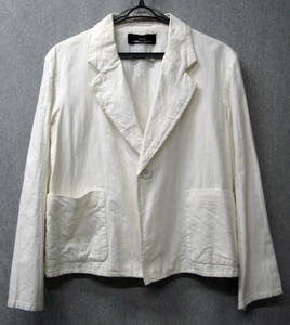 tricot COMME des GARCONS ARCHIVE COTTON WHITE JACKET トリコ コムデギャルソン 綿素材 ジャケット 白 アーカイブ ヴィンテージ