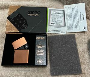 ZIPPO COPPER カッパー 純銅　新品未使用　箱付き