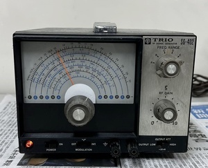  Trio TRIO SG-402 RF signal generator electrification verification only present condition goods 