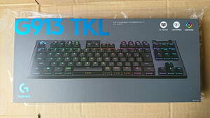 Logicool ワイヤレス ゲーミングキーボード G913 TKL 茶軸 タクタイル 無線 メカニカル テンキーレス