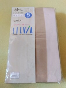 カタクラ　CARON　SILVIA　サポートタイプ　パンティストッキング　M〜Lサイズ　カラー ブロンド　5足組
