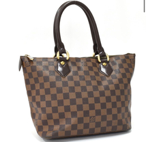 1円〜　LOUISVUITTON ルイヴィトン　サレヤPM ダミエ トートバッグ N51183_画像2