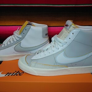 NIKE WMNS BLAZER MID 77 ナイキ ウィメンズ ブレザー ミッド '77 新品 未使用US11.5 28.5cm DC5203-100 ラベルメーカー アシメトリーの画像2