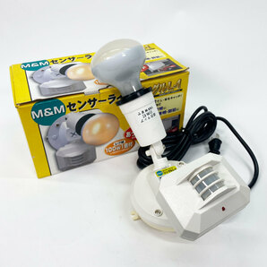 センサーライト セット LIFELEX ソーラー式 EATH MAN 降雨タイプ シングル L-60 M&M L-1 現状品 中古品 nn0101 132の画像8