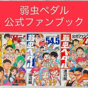 弱虫ペダル 公式ファンブック 3冊セット 27.5 公式ファンブック 54.5 TVアニメ公式ファンブック 渡辺航 弱ペダ