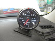 DEFI RACER GAUGE ブースト計(ホワイト/52Φ) BP5レガシィに使用_画像7