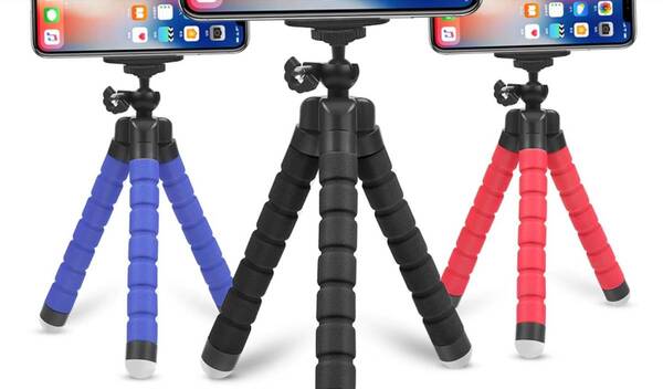3色セットスマホスマートフォンカメラタブレット三脚ホルダースタンド新品送料無料 f5