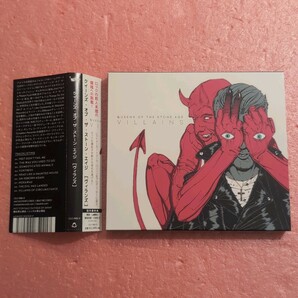 美品 CD 国内盤 帯付 アウタースリーブ付 クイーンズ オブ ザ ストーン エイジ ヴィランズ QUEENS OF THE STONE AGE VILLAINSの画像1