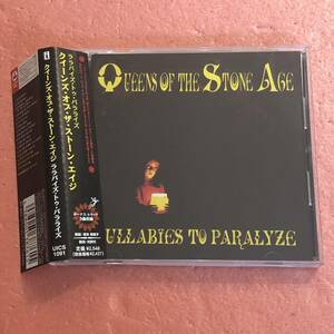 CD 国内盤 帯付 クイーンズ オブ ザ ストーン エイジララバイズ トゥ パラライズ Queens Of The Stone Age Lullabies To Paralyze