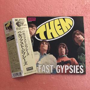 CD 紙ジャケット 国内盤 帯付 ベルファスト ジプシーズ Them Belfast Gypsies