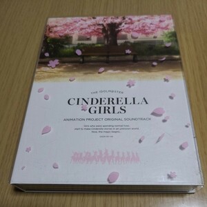 3 CD＋Blu-ray　 THE IDOLM@STER CINDERELLA GIRLS ANIMATION PROJECT ORIGINAL SOUNDTRACK 　中古