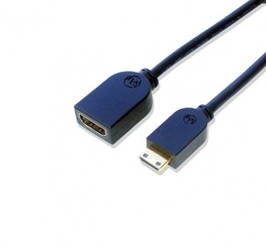 HDMI ミニHDMI 変換延長 ケーブル 50cm