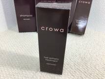 ★ 未使用 ★ MENARD メナード crowa クロワ シャンプー 300ml 3本 ヘアー エステ トリートメント ミニ 60g 2本 セット_画像4