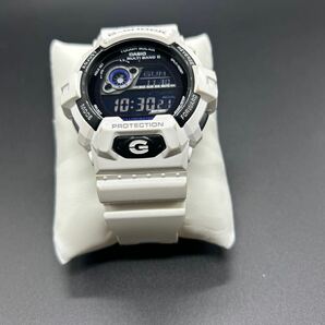 カシオ CASIO 腕時計 G-SHOCK クォーツ式 ホワイト系 文字盤/ブラック系 GW-8900A稼働品 Gショック デジタル の画像3