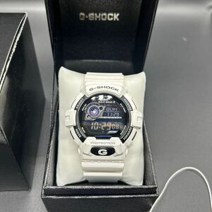 カシオ CASIO 腕時計 G-SHOCK クォーツ式 ホワイト系 文字盤/ブラック系 GW-8900A稼働品 Gショック デジタル 