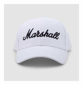 ★Marshall Baseball White/Black [フリーサイズ] ベースボール キャップ マーシャル★新品送料込